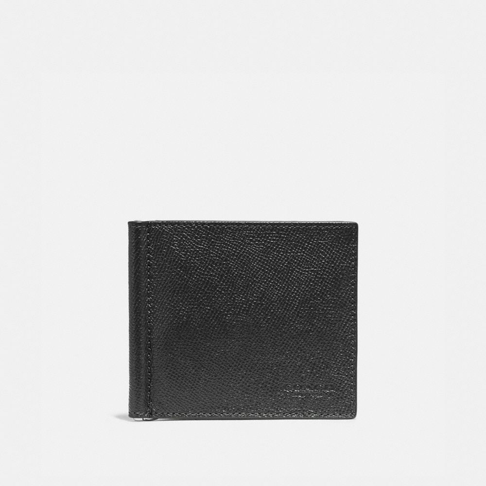 MONEY CLIP BILLFOLD - f23847 - BLACK