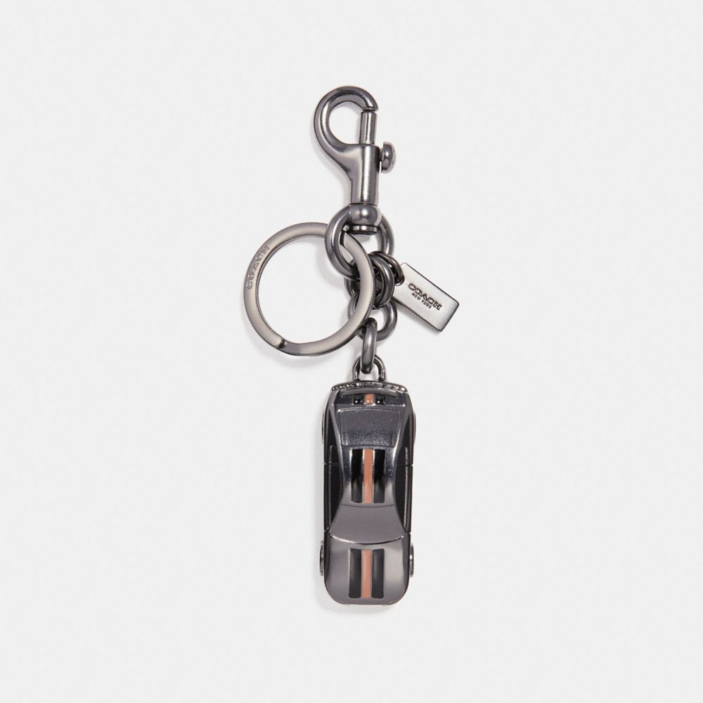 CAR KEY RING - DULL GUNMETAL - COACH F23872