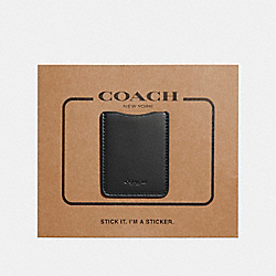 COACH F24051 Pocket Sticker BLACK