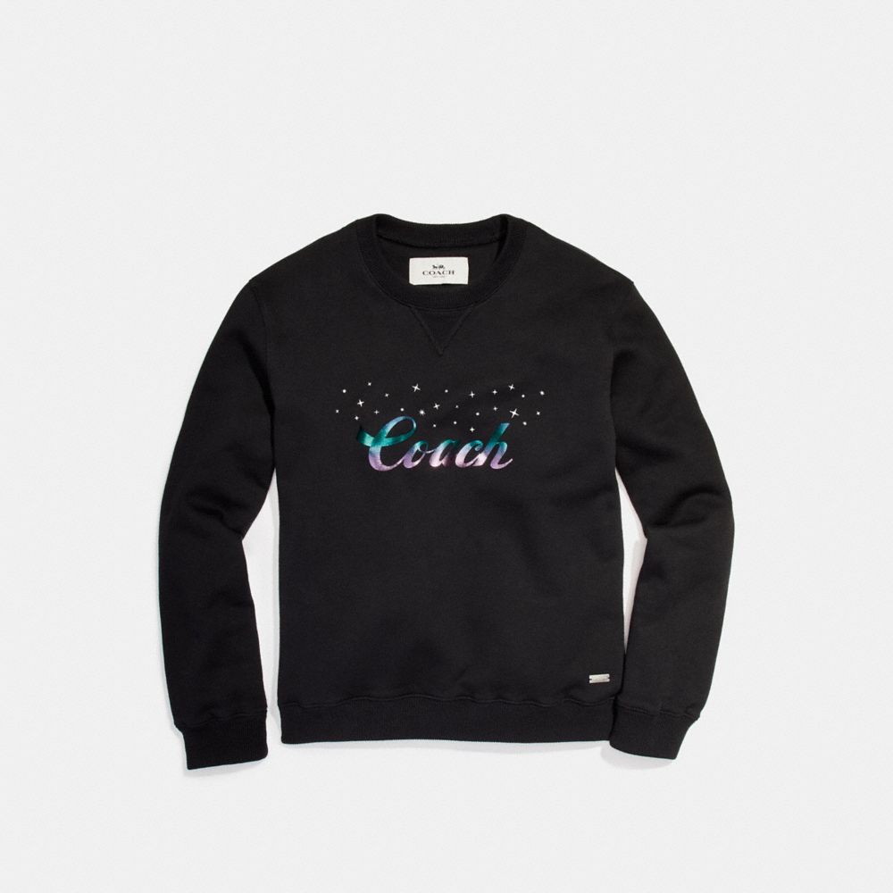 COACH SWEATSHIRT - BLACK - COACH F24195