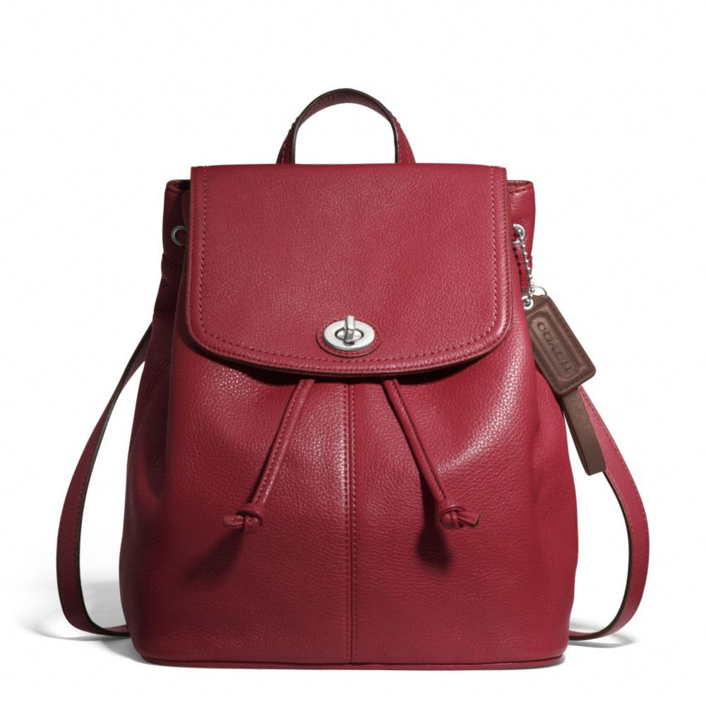 COACH PARK LEATHER BACKPACK - ONE COLOR - F24385