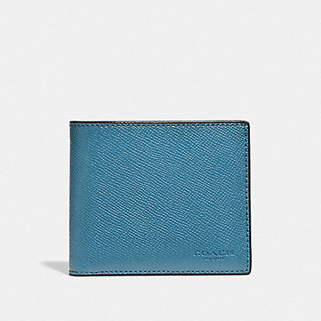 COACH F24425 3-IN-1 WALLET CHAMBRAY