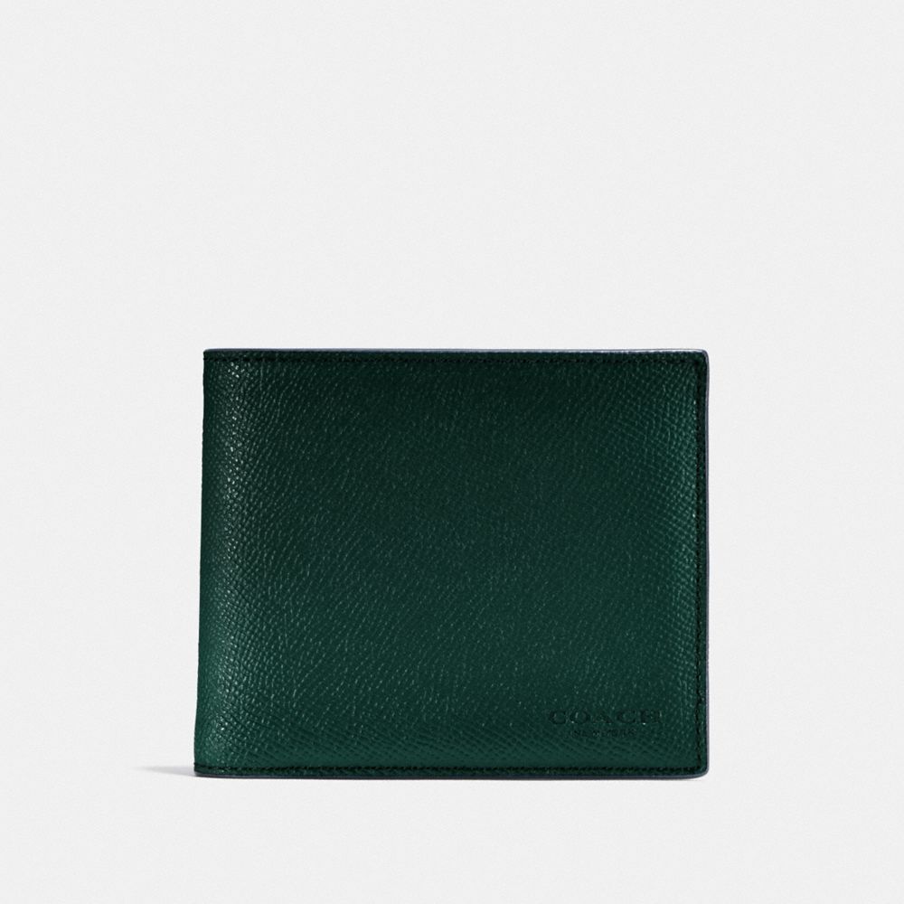 COACH F24425 3-in-1 Wallet RACING GREEN