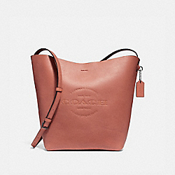 HUDSON DUFFLE - COACH f24556 - PEONY/BLACK ANTIQUE NICKEL