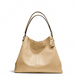 COACH F24621 Madison Leather Phoebe Shoulder Bag LIGHT GOLD/TAN