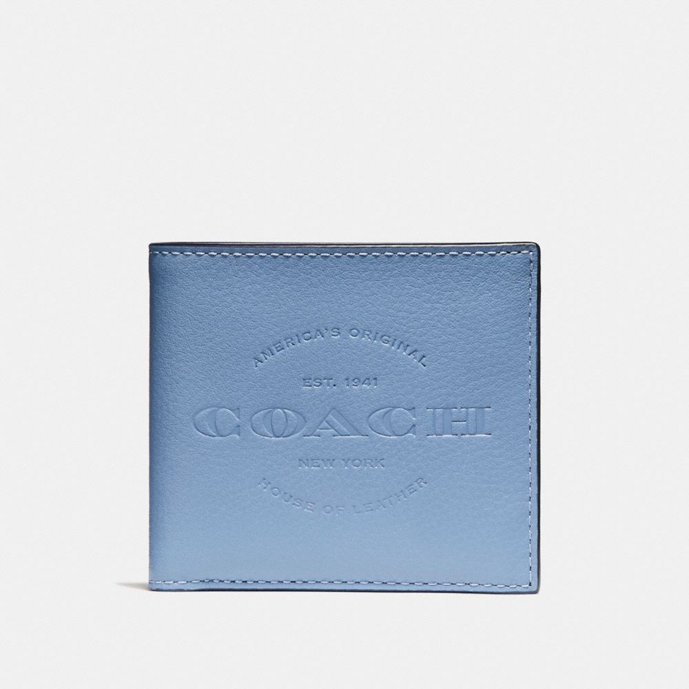 COACH F24647 DOUBLE BILLFOLD WALLET DUSK