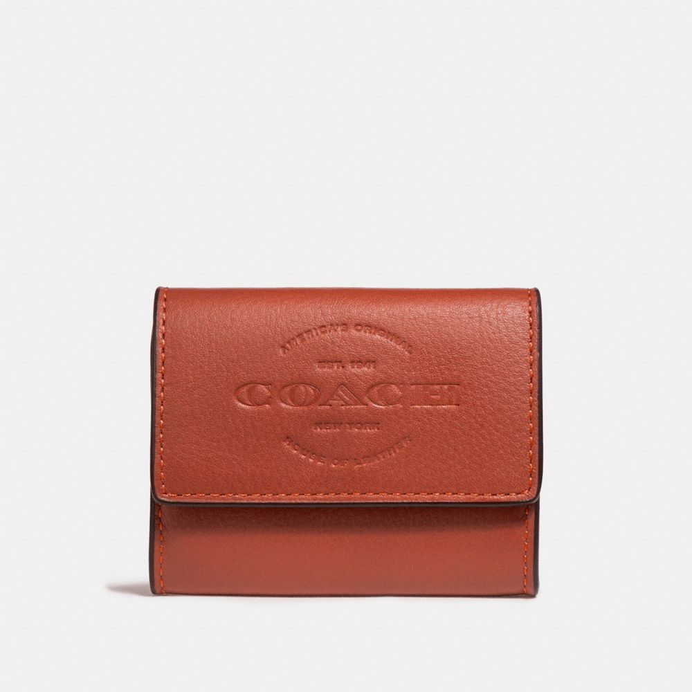 COIN CASE - COACH f24652 - TERRACOTTA