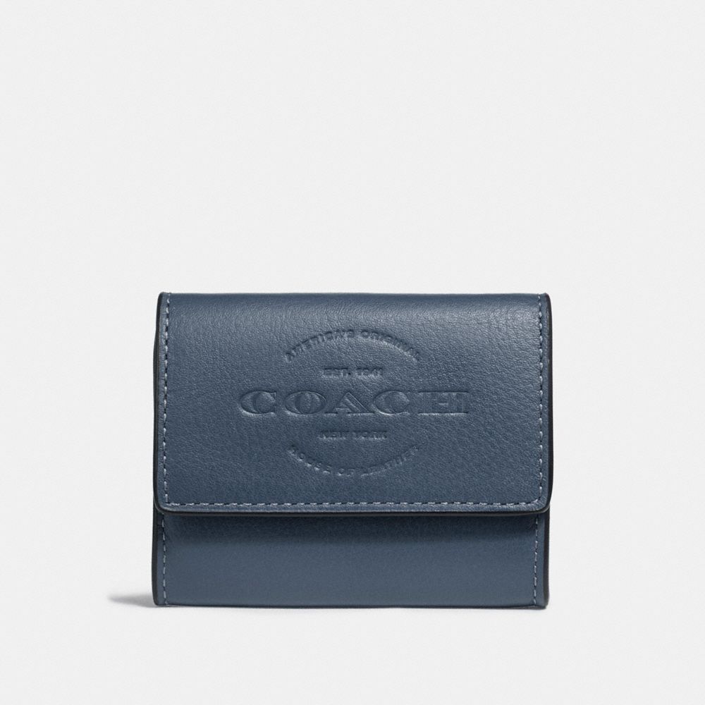 COACH f24652 COIN CASE DENIM