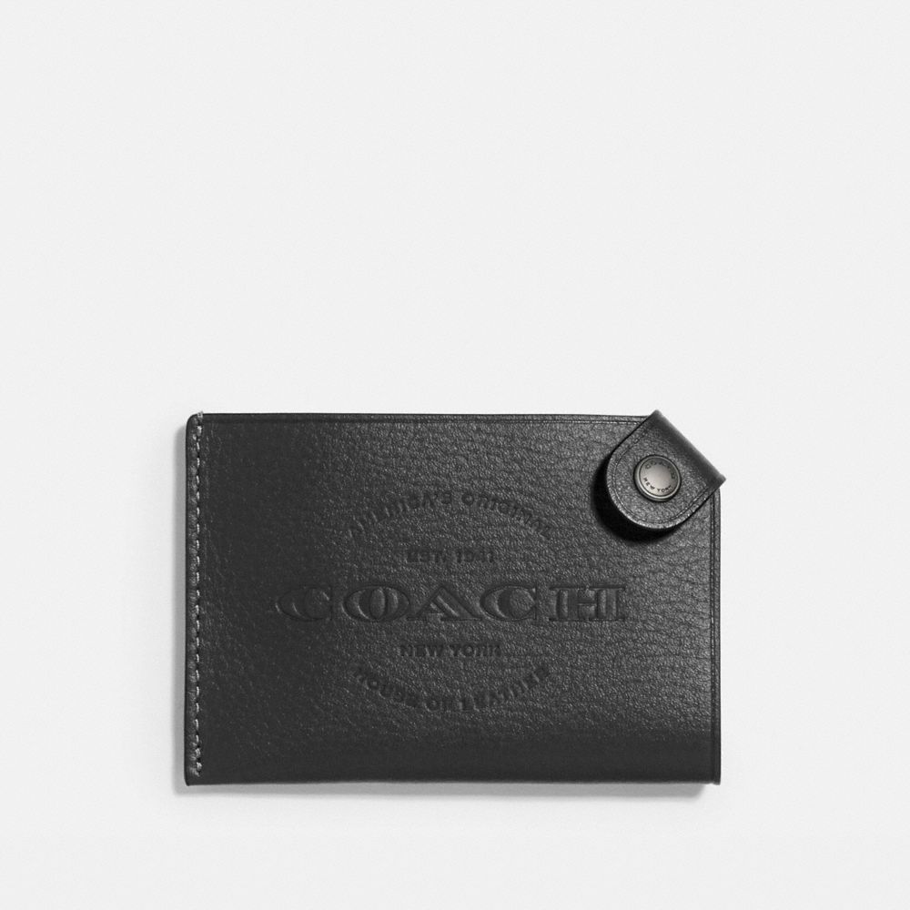 CARD CASE - COACH f24659 - BLACK