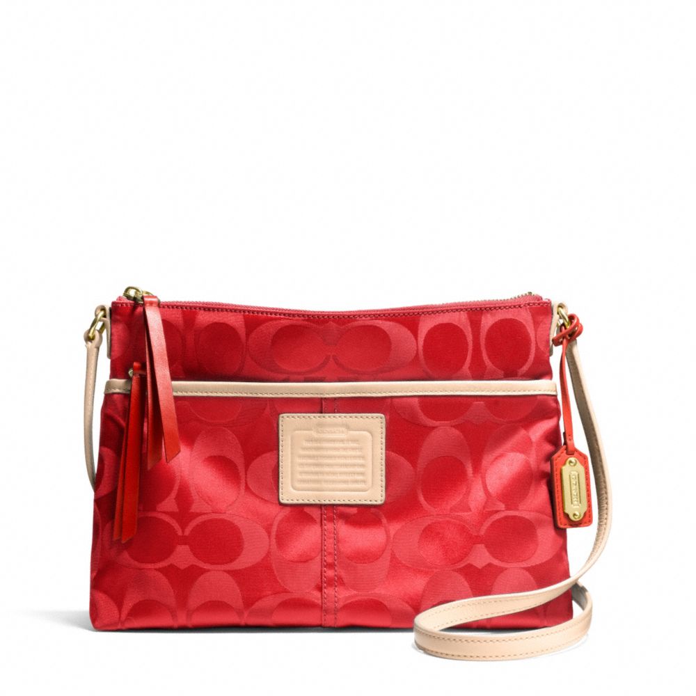 COACH F24861 WEEKEND SIGNATURE NYLON HIPPIE ONE-COLOR