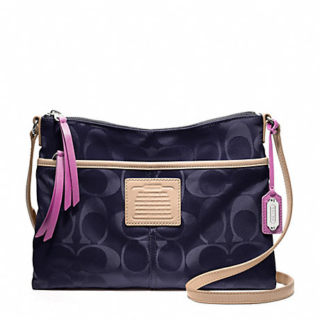 COACH F24861 WEEKEND HIPPIE IN SIGNATURE NYLON FABRIC ONE-COLOR
