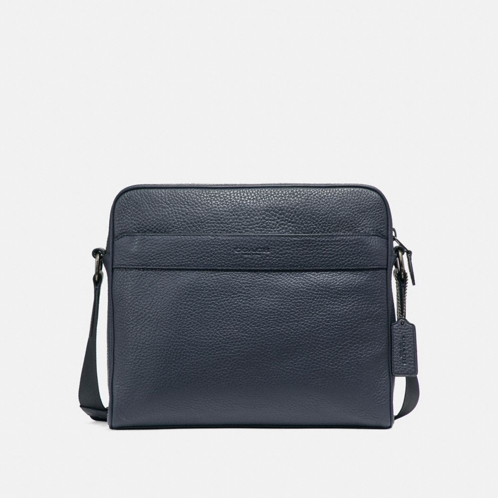 CHARLES CAMERA BAG - MIDNIGHT NAVY/BLACK ANTIQUE NICKEL - COACH F24876