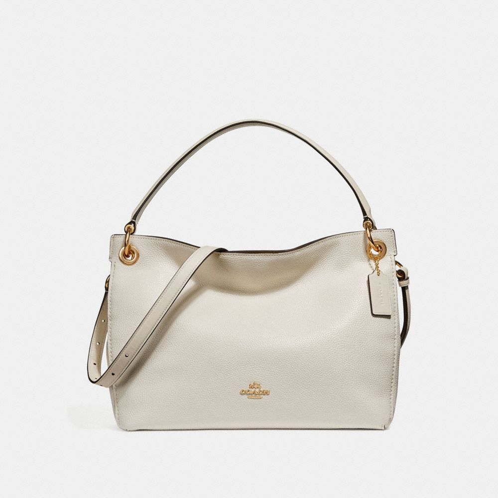 COACH F24947 CLARKSON HOBO CHALK/LIGHT-GOLD