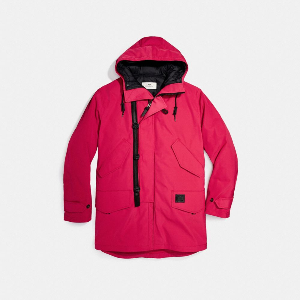 DOWN PARKA - f25002 - RED