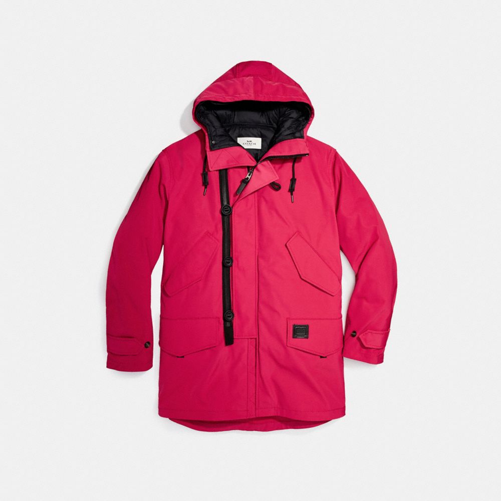 COACH F25002 Down Parka RED