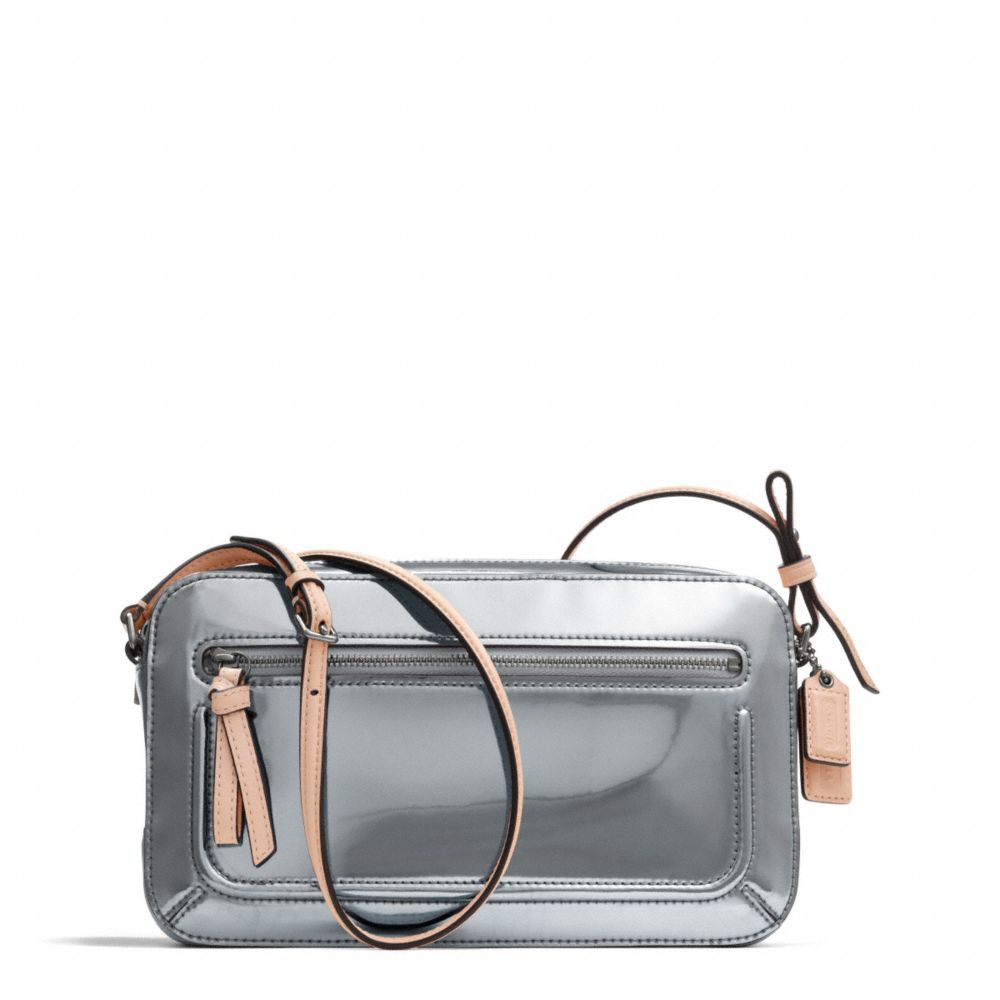 COACH POPPY MIRROR METALLIC FLIGHT BAG -  - f25056