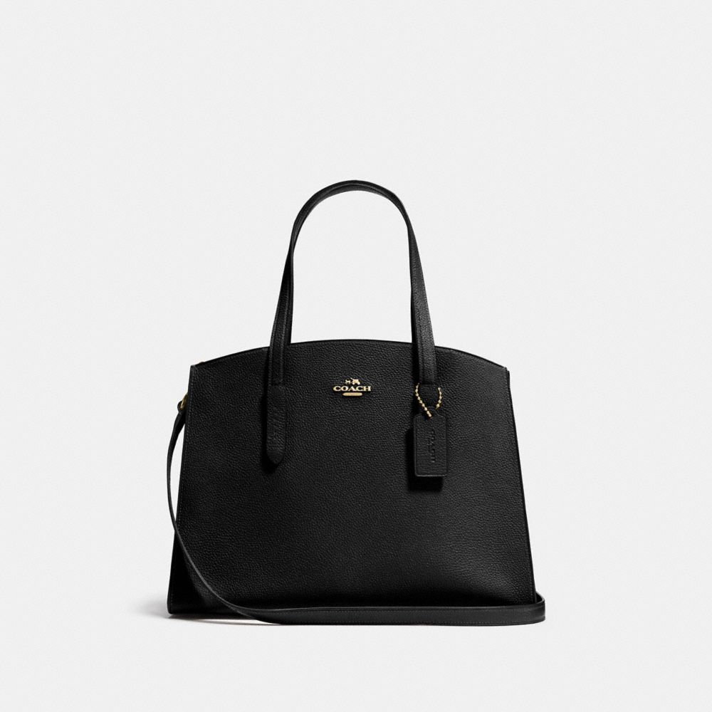 COACH F25137 CHARLIE CARRYALL LI/BLACK