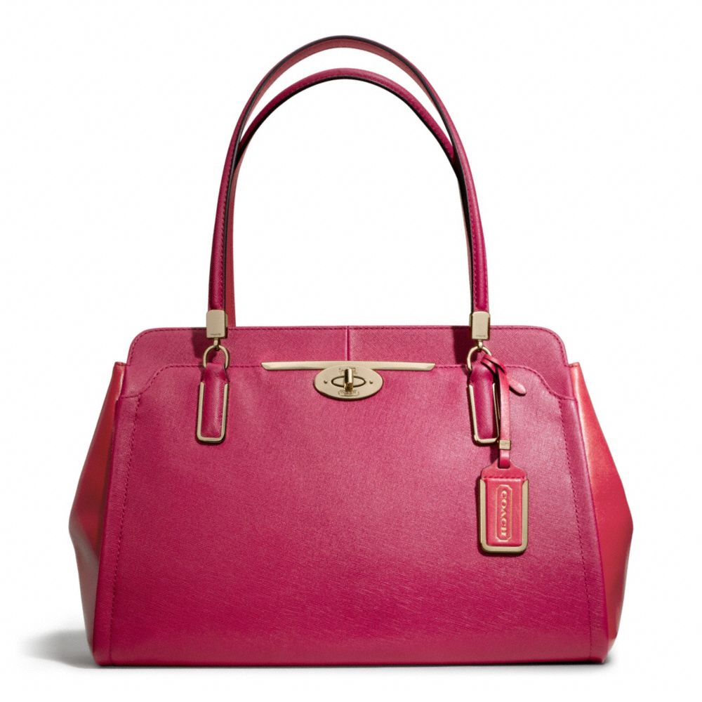 COACH MADISON SPECTATOR SAFFIANO KIMBERLY CARRYALL - ONE COLOR - F25171