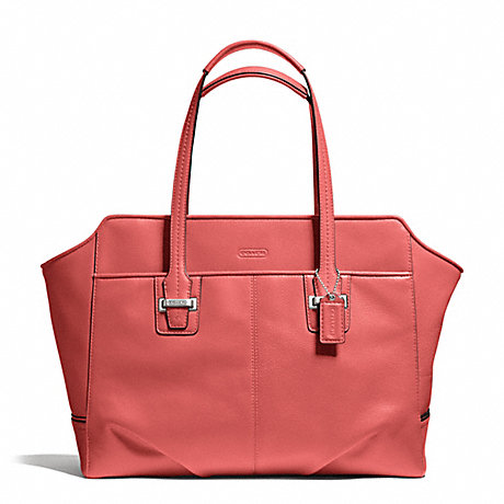 COACH TAYLOR LEATHER ALEXIS CARRYALL - SILVER/TEAROSE - f25205
