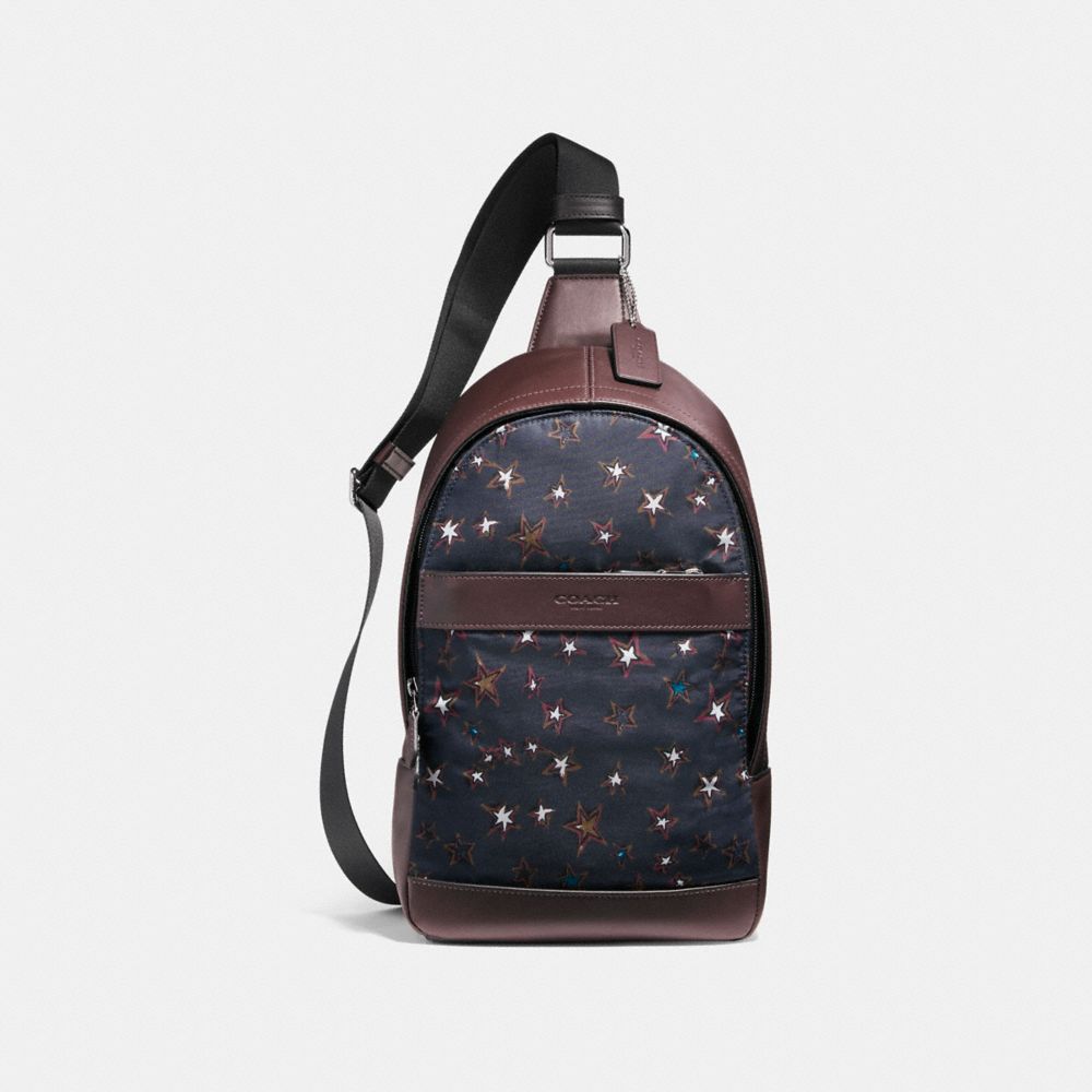 COACH f25269 CHARLES PACK WITH SKY STARS PRINT NIMS7