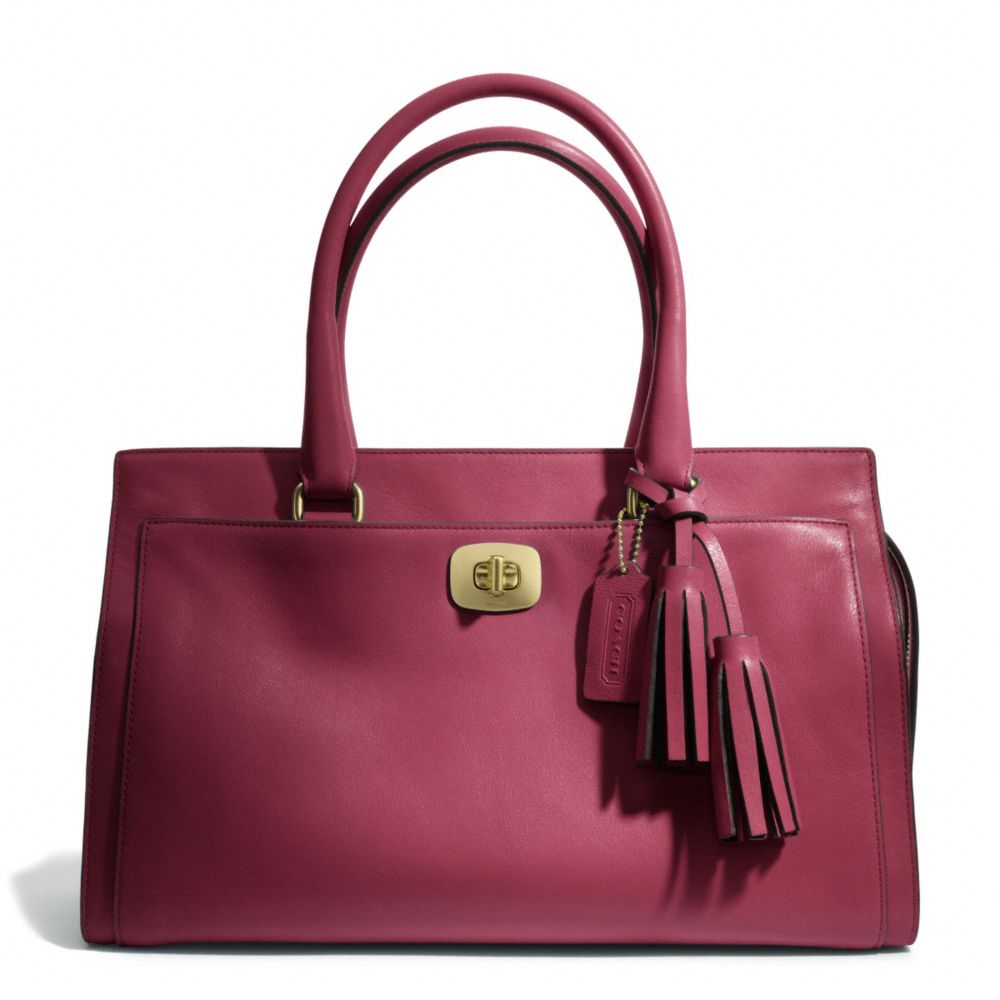 LEATHER CHELSEA CARRYALL - f25359 - F25359B4BTQ