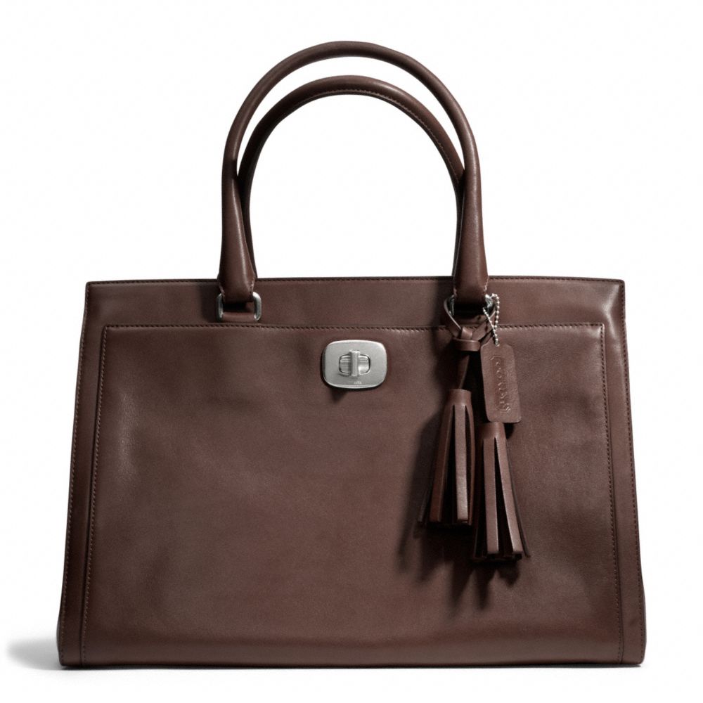 LEGACY LEATHER LARGE CHELSEA CARRYALL - f25365 - F25365SVBLQ