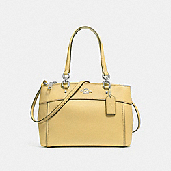 MINI BROOKE CARRYALL - COACH f25395 - VANILLA/SILVER