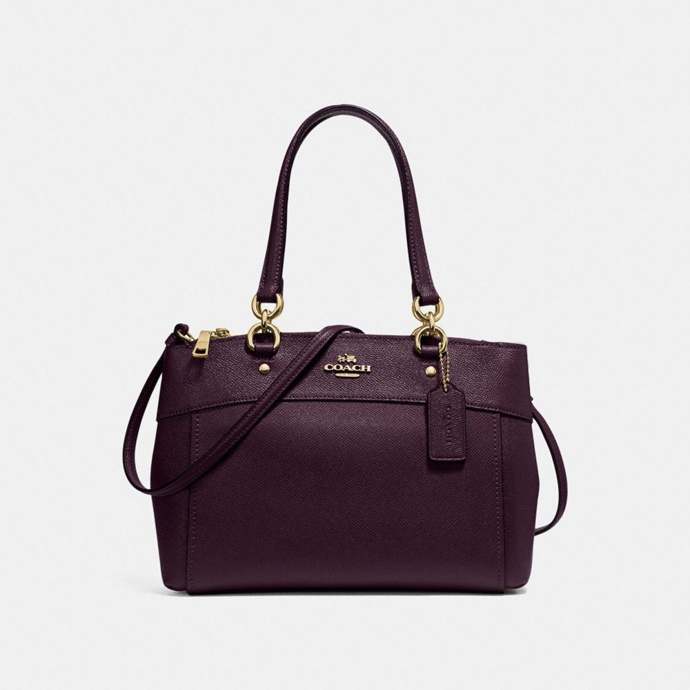 COACH F25397 BROOKE CARRYALL OXBLOOD 1/LIGHT GOLD