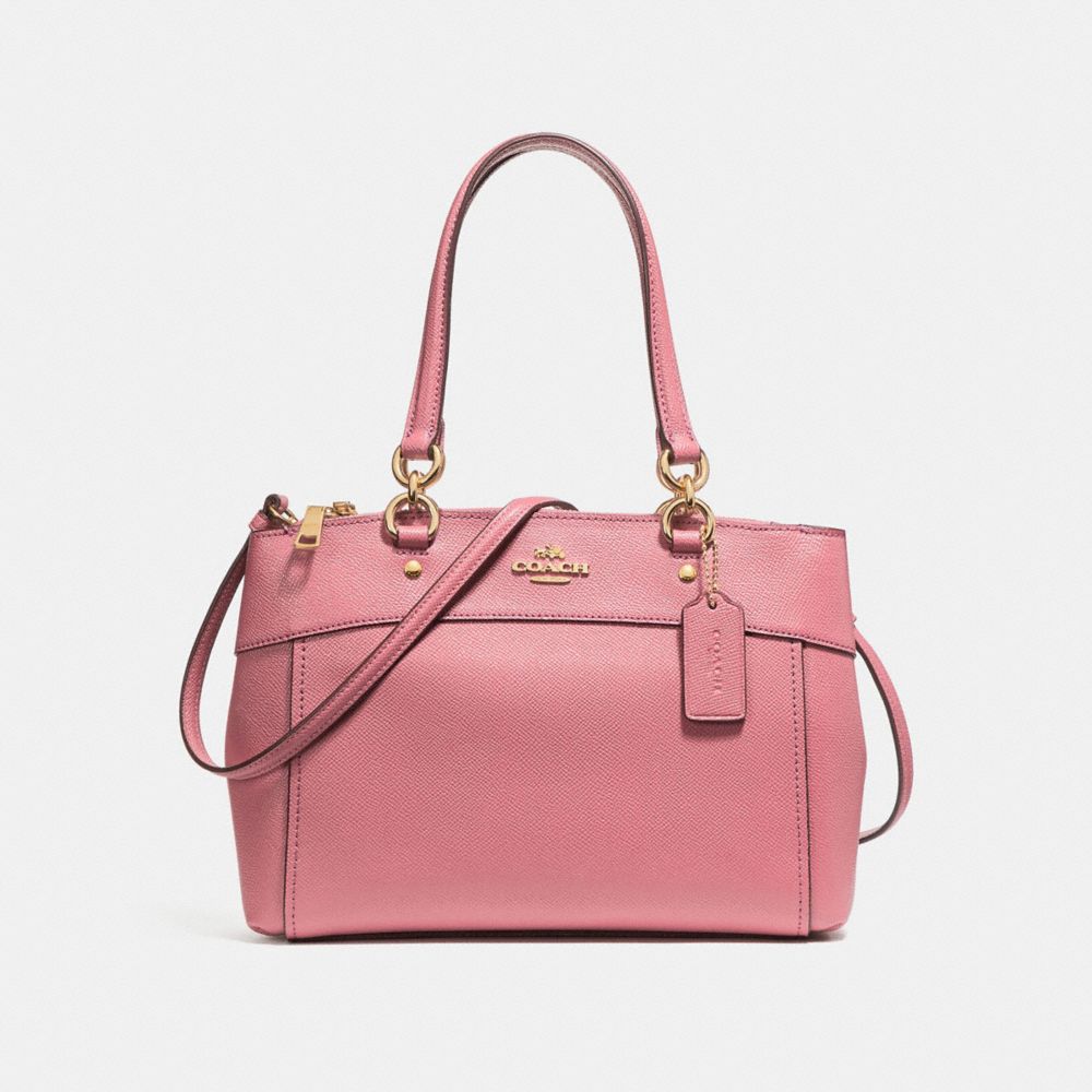 COACH f25397 BROOKE CARRYALL Vintage Pink/LIGHT GOLD