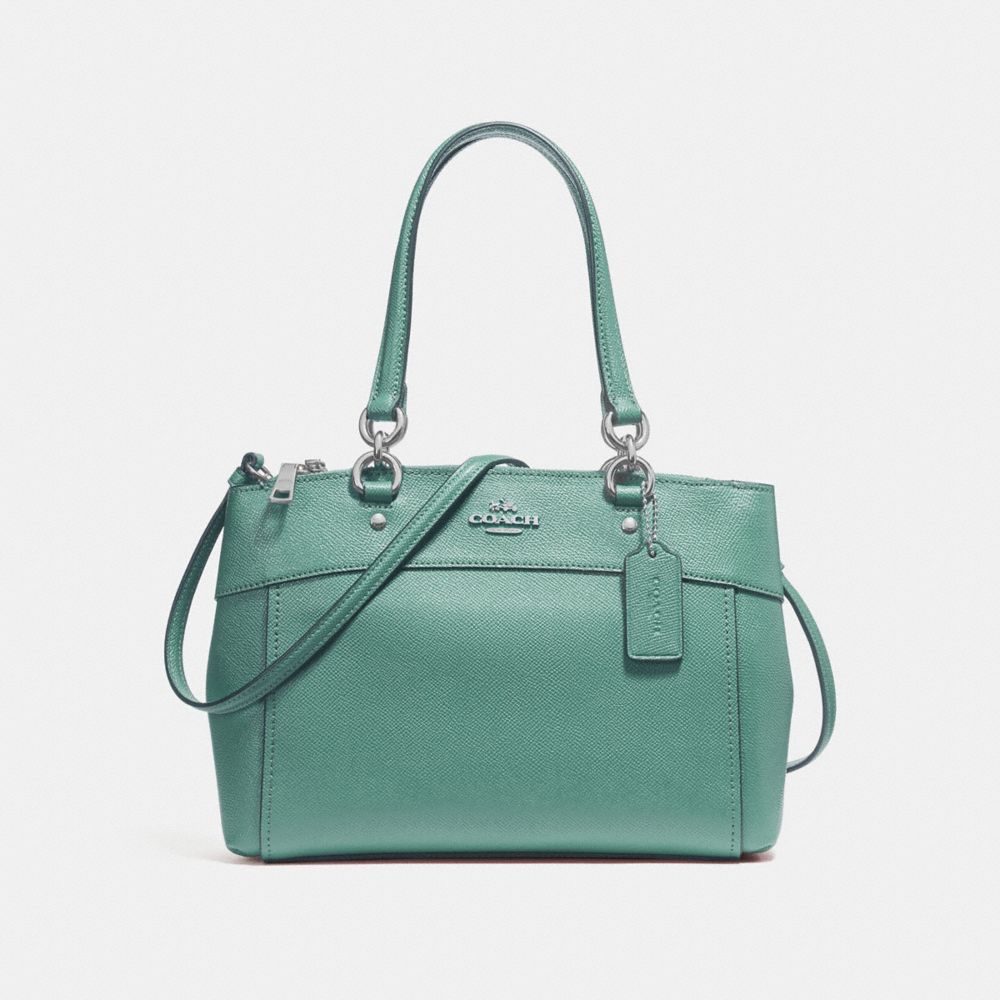 COACH F25397 Brooke Carryall SILVER/AQUAMARINE