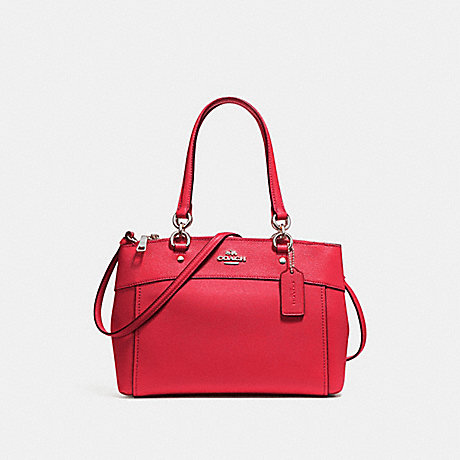 COACH F25397 BROOKE CARRYALL WASHED RED/SILVER