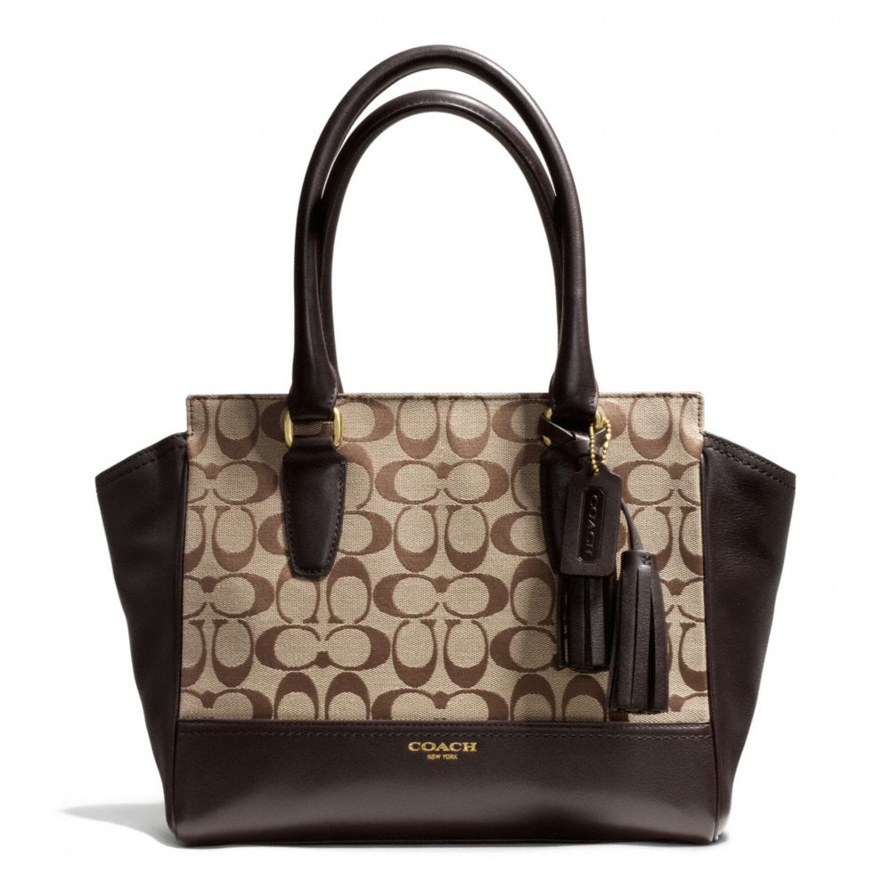 COACH F25403 Signature Candace Carryall 