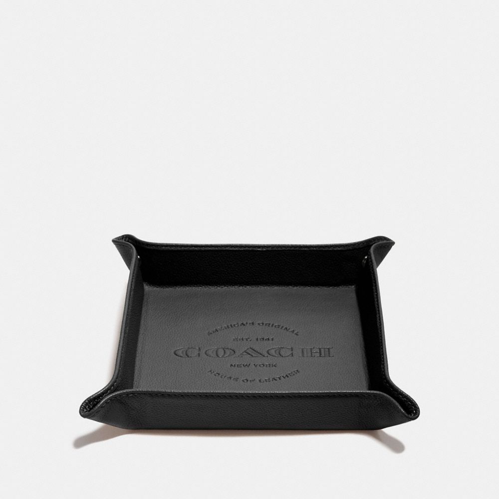 VALET TRAY - BLACK - COACH F25437