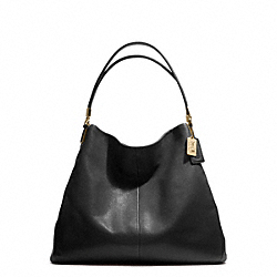 COACH F25635 Madison Leather Phoebe Shoulder Bag LIGHT GOLD/BLACK