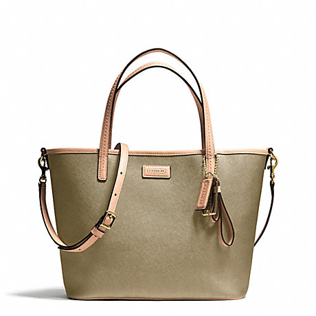 COACH F25663 PARK METRO LEATHER SMALL TOTE ONE-COLOR