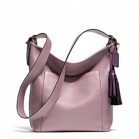 COACH F25678 PEBBLED LEATHER DUFFLE ONE-COLOR