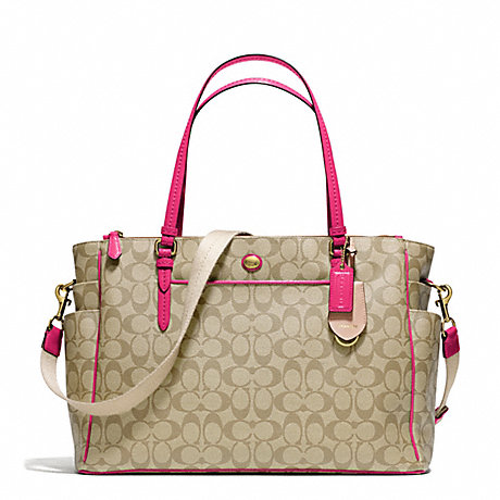 COACH F25741 PEYTON MULTIFUNCTION TOTE IN SIGNATURE FABRIC ONE-COLOR