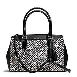 COACH DONEGAL PRINT CONVERTIBLE TOP CHELSEA CARRYALL - ONE COLOR - F25811