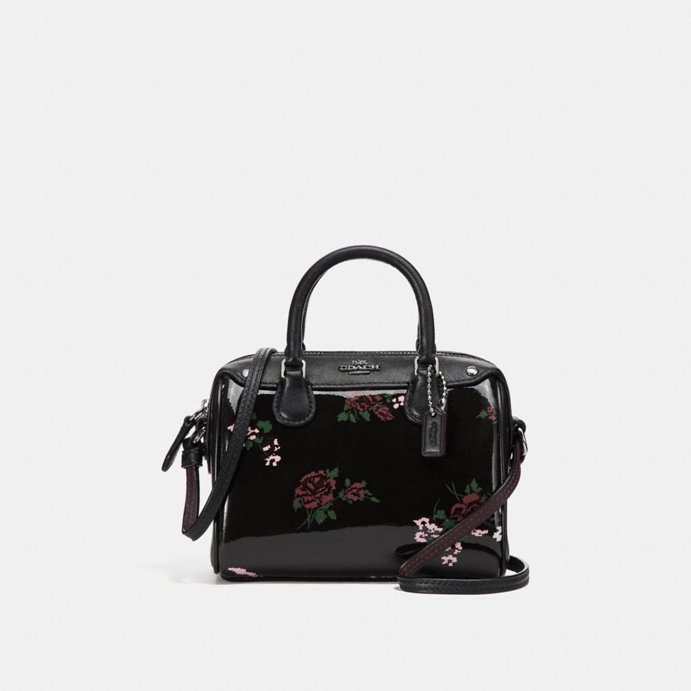 COACH F25854 - MICRO MINI BENNETT SATCHEL WITH CROSS STITCH FLORAL