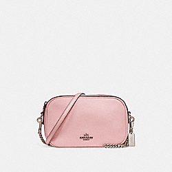 COACH ISLA CHAIN CROSSBODY - SILVER/BLUSH 2 - F25922