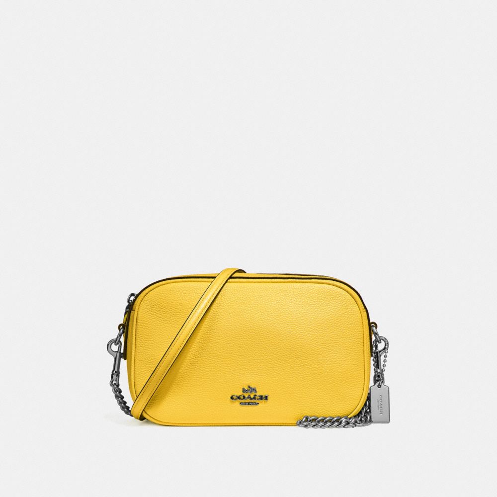 ISLA CHAIN CROSSBODY - f25922 - CANARY 2/SILVER