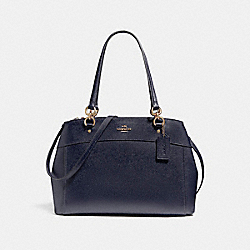 LARGE BROOKE CARRYALL - COACH f25926 - LIGHT GOLD/MIDNIGHT