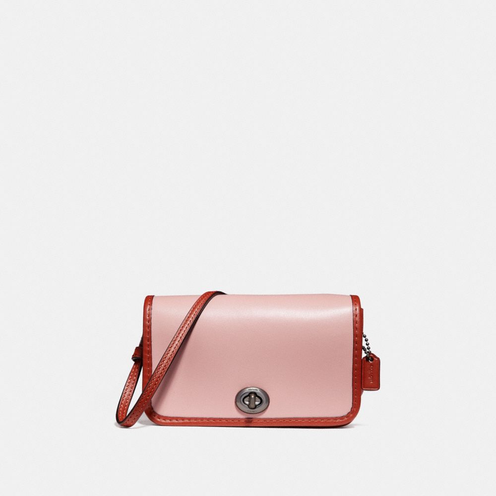 MICRO PENNY CROSSBODY - f25951 - BLUSH/TERRACOTTA/BLACK ANTIQUE NICKEL