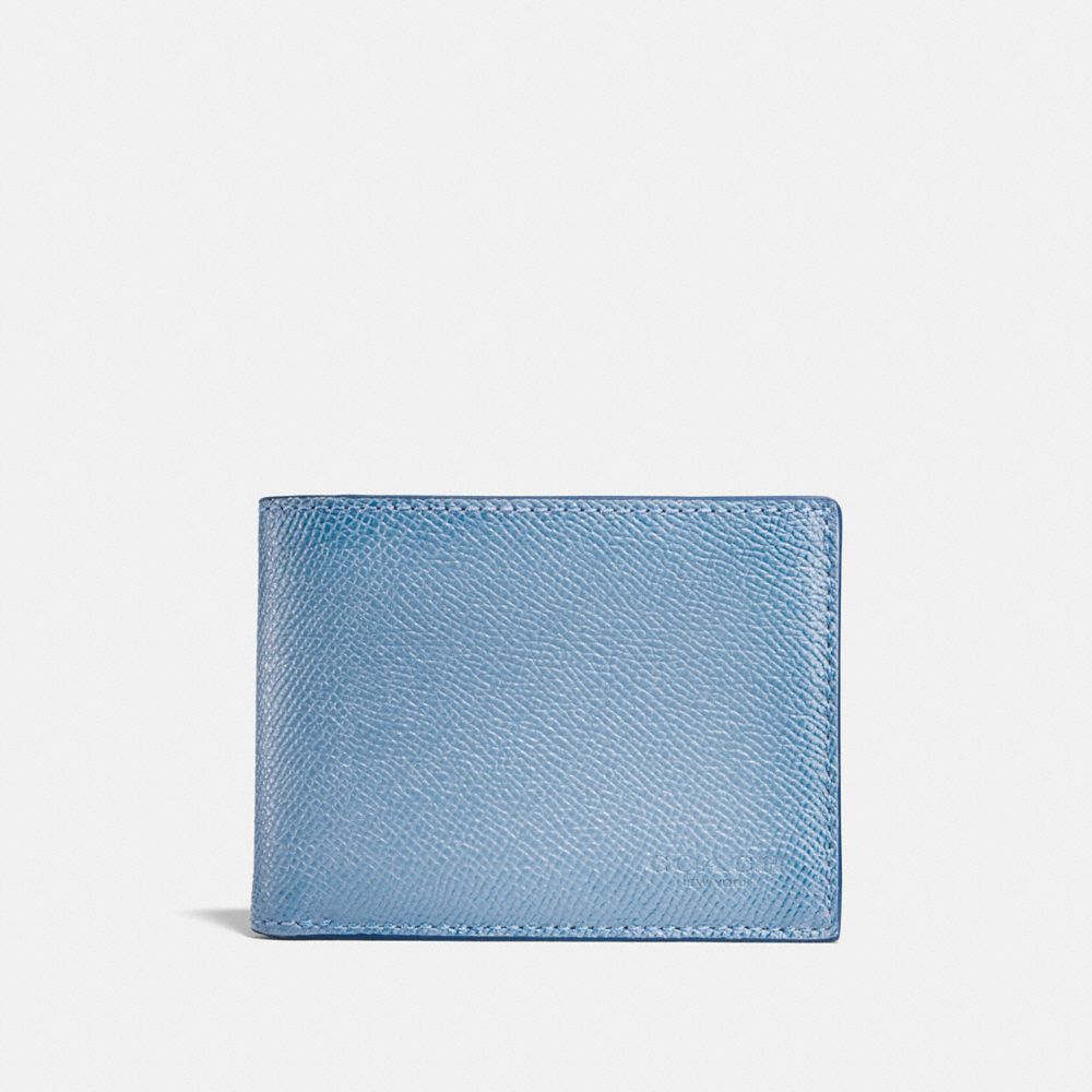 COACH SLIM BILLFOLD WALLET - CHAMBRAY - F25995