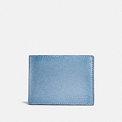 COACH F25995 Slim Billfold Wallet CHAMBRAY