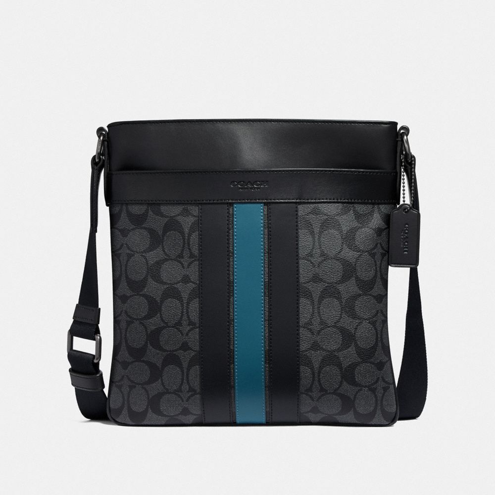 charles crossbody with varsity stripe