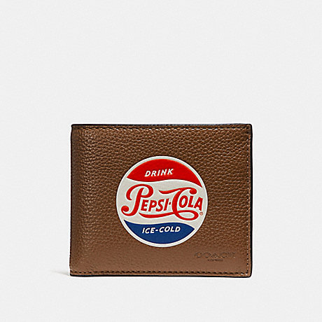 COACH F26085 3-IN-1 WALLET WITH PEPSIÂ® MOTIF SADDLE