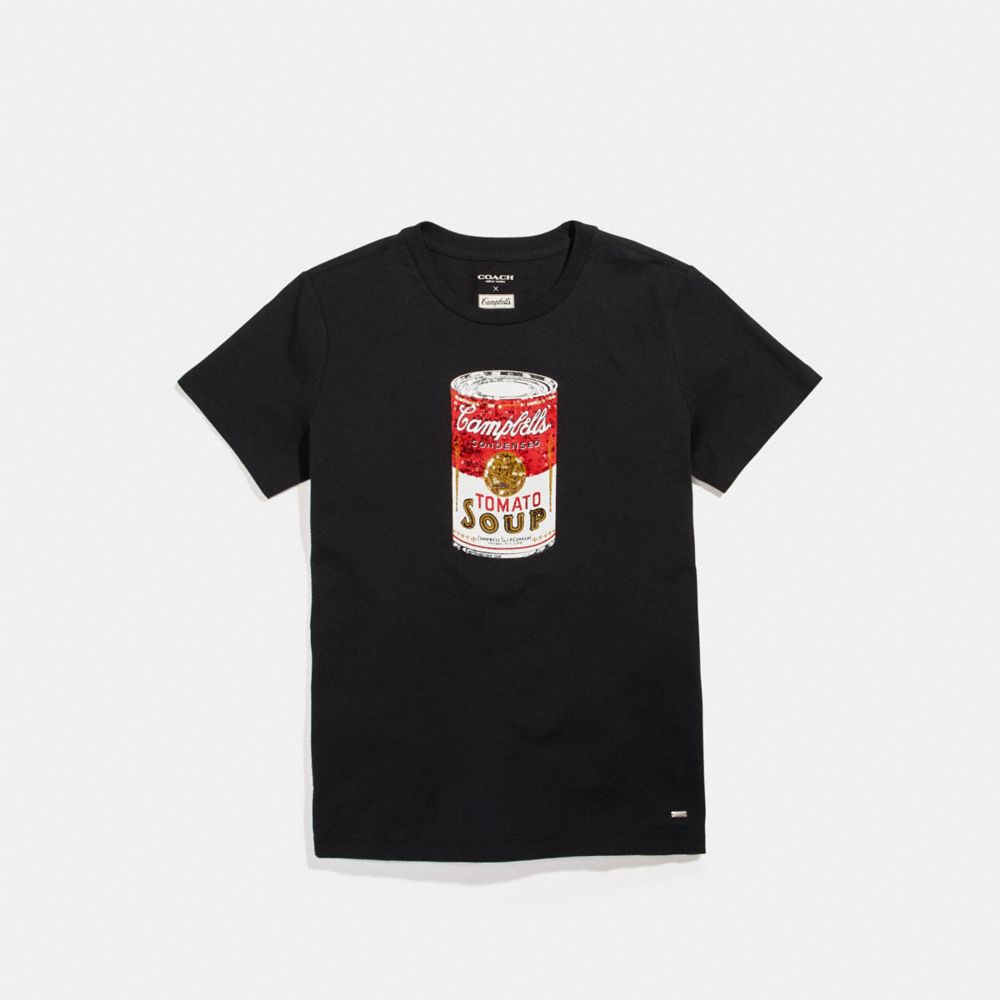 COACH F26114 - CAMPBELL'SÂ® T-SHIRT BLACK