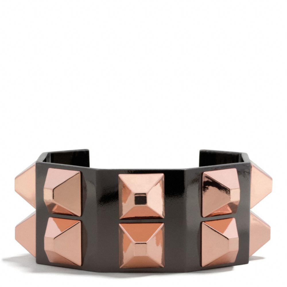 COACH F26543 - OCTAGONAL PYRAMID CUFF ONE-COLOR