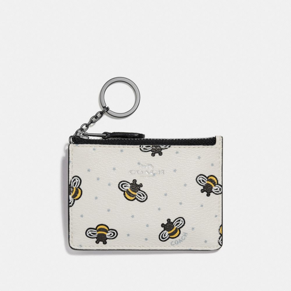 MINI ID SKINNY WITH BEE PRINT - f26657 - CHALK MULTI/SILVER